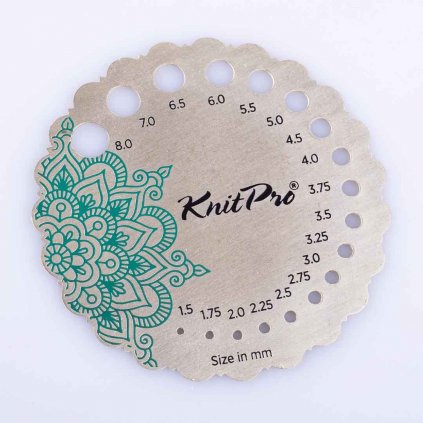 Měrka síly jehlic Knit Pro The Mindful