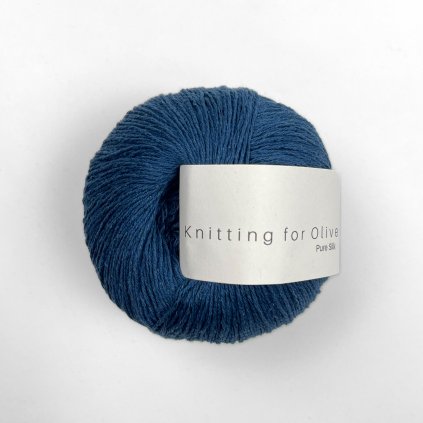 Knitting for Olive Pure silk - Blue Tit