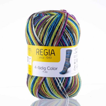 Regia 4-ply Color 03081 - Lime-sierra