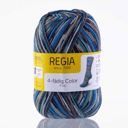 Regia 4-ply Color 03084 - Sky-anthra