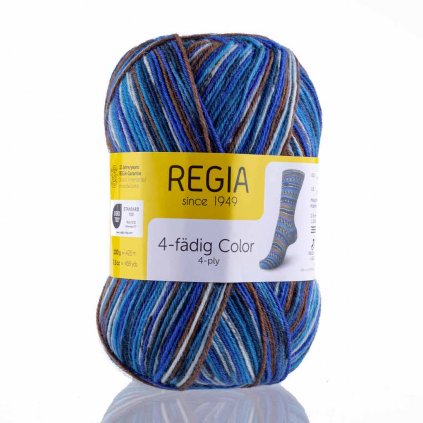 Regia 4-ply Color 03085 - Campanula-chestnut