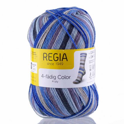 Regia 4-ply Color 02737 - Blue-grey