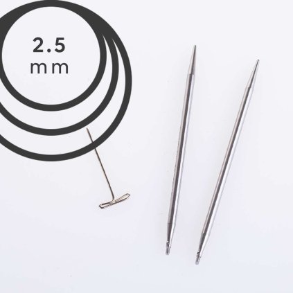 Jehlice kruhové výměnné ChiaoGoo TWIST LACE - 2.50 mm (zkrácené 8 cm)