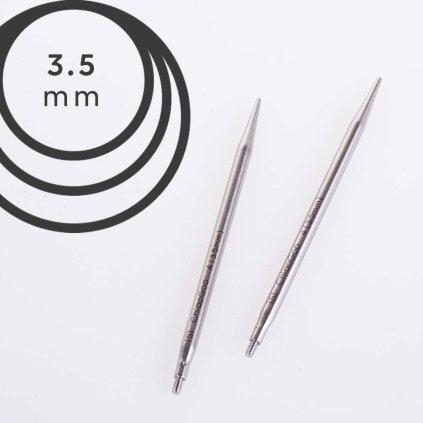 Jehlice kruhové výměnné ChiaoGoo TWIST LACE - 3.50 mm (zkrácené 8 cm)