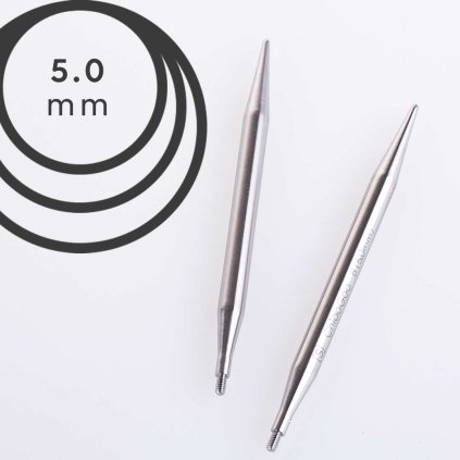 Jehlice kruhové výměnné ChiaoGoo TWIST LACE - 5.00 mm (zkrácené 8 cm)