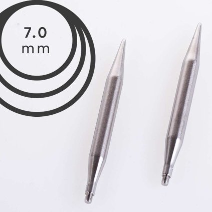 Jehlice kruhové výměnné ChiaoGoo TWIST LACE - 7.00 mm (zkrácené 8 cm)