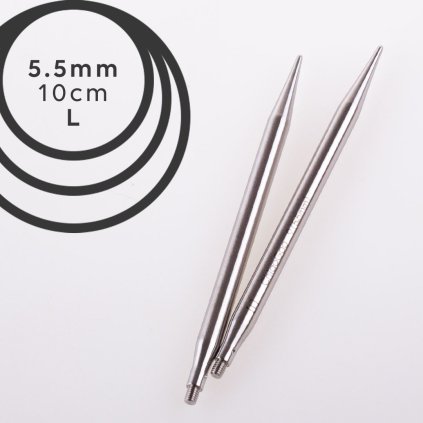 Jehlice kruhové výměnné ChiaoGoo TWIST LACE - 5.50 mm (zkrácené 10 cm)