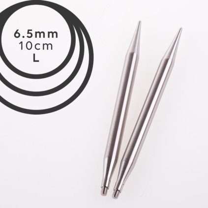 Jehlice kruhové výměnné ChiaoGoo TWIST LACE - 6.50 mm (zkrácené 10 cm)