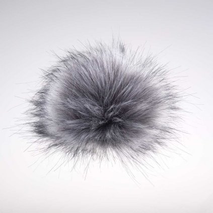 Bambule Mia design 82MJ - středně šedá s černými konečky