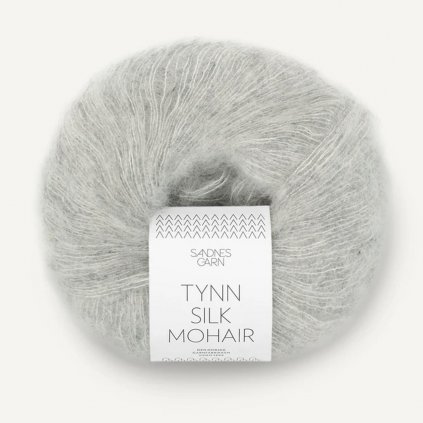 Sandnes Garn Tynn Silk Mohair 1022 - light grey mottled