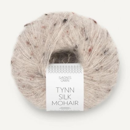 Sandnes Garn Tynn Silk Mohair 2600 - greige tweed