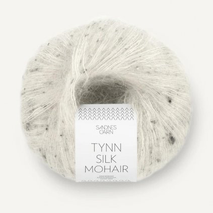 Sandnes Garn Tynn Silk Mohair 1199 - salt and pepper tweed