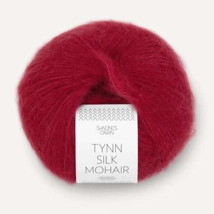 Sandnes Garn Tynn Silk Mohair 4236 - dyp rot