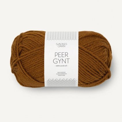 Sandnes Garn Peer Gynt 2564 - gyllenbrun