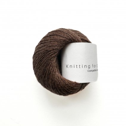 Knitting for Olive Compatible Cashmere - Dark Cognac