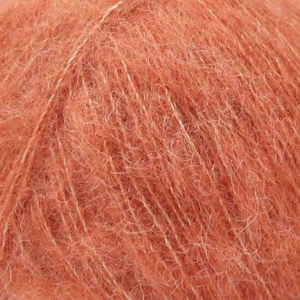 Brushed Alpaca Silk 22 svěltá rezavá