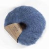Brushed Alpaca Silk 25 - ocelově modrá