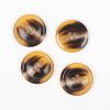 Knoflík Drops 710 - Imitace rohoviny (karamel) 23 mm