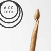 Háček Drops 6,0 mm dřevěný