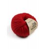 petite wool yarn balls red 3