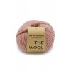 skein wool knitting dusty pink en 01