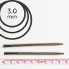 Jehlice kruhové výměnné Knit Pro ginger - 3.00 mm (zkrácené)