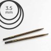 Jehlice kruhové výměnné Knit Pro ginger - 3.50 mm (zkrácené)