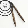 Jehlice kruhové výměnné Knit Pro ginger - 3.50 mm (zkrácené)
