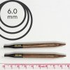 Jehlice kruhové výměnné Knit Pro ginger - 6.00 mm (zkrácené)