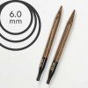 Jehlice kruhové výměnné Knit Pro ginger - 6.00 mm (zkrácené)