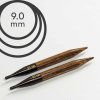 Jehlice kruhové výměnné Knit Pro ginger - 9.00 mm (zkrácené)