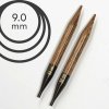 Jehlice kruhové výměnné Knit Pro ginger - 9.00 mm (zkrácené)