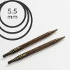 Jehlice kruhové výměnné Knit Pro ginger - 5.50 mm (zkrácené)