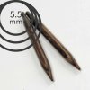 Jehlice kruhové výměnné Knit Pro ginger - 5.50 mm (zkrácené)