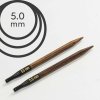 Jehlice kruhové výměnné Knit Pro ginger - 5.00 mm (zkrácené)