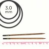 Jehlice kruhové výměnné Knit Pro ginger - 3.00 mm