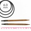 Jehlice kruhové výměnné Knit Pro ginger - 6.00 mm
