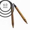 Jehlice kruhové výměnné Knit Pro ginger - 6.00 mm