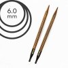 Jehlice kruhové výměnné Knit Pro ginger - 6.00 mm