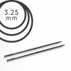 Jehlice kruhové výměnné Knit Pro NOVA METAL - 3.25 mm00ě