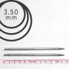 Jehlice kruhové výměnné Knit Pro NOVA METAL - 3.50 mm