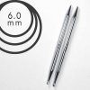 Jehlice kruhové výměnné Knit Pro NOVA METAL - 6.00 mm