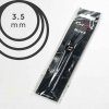 Jehlice kruhové výměnné Knit Pro NOVA METAL - 3.50 mm (zkrácené)