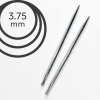 Jehlice kruhové výměnné Knit Pro NOVA METAL - 3.75 mm (zkrácené)