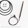 Tuniský háček Knit Pro ginger - 6.00 mm