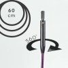 Lanko Knit Pro otočné - 60 cm (fialové)