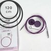 Lanko Knit Pro otočné - 120 cm (fialové)