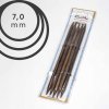 Ponožkové jehlice Knit Pro ginger - 7.00 mm