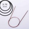Pevné kruhové jehlice Knit Pro ginger 80cm - 2,75 mm