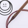 Pevné kruhové jehlice Knit Pro ginger 80cm - 6,50 mm